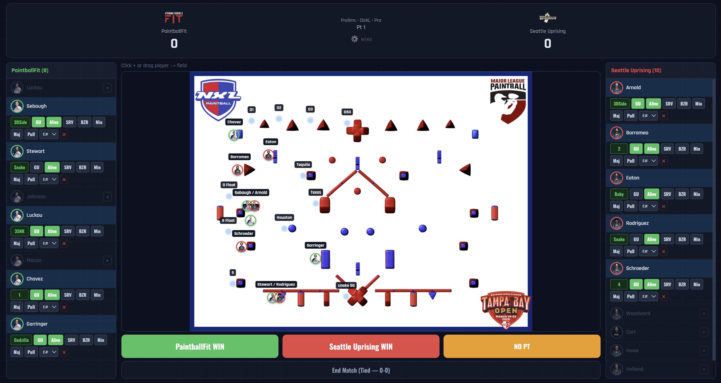 Scoring on laptop